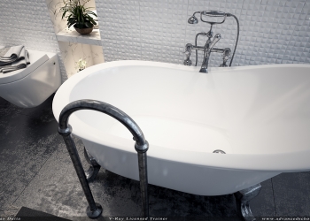 Toilet render 3ds max with V-ray